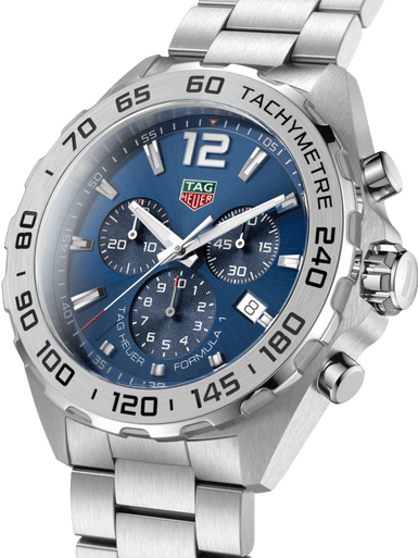 TAG Heuer Formula 1 Chronograph Quartz Blue Dial 43mm Men's Watch - Image 5