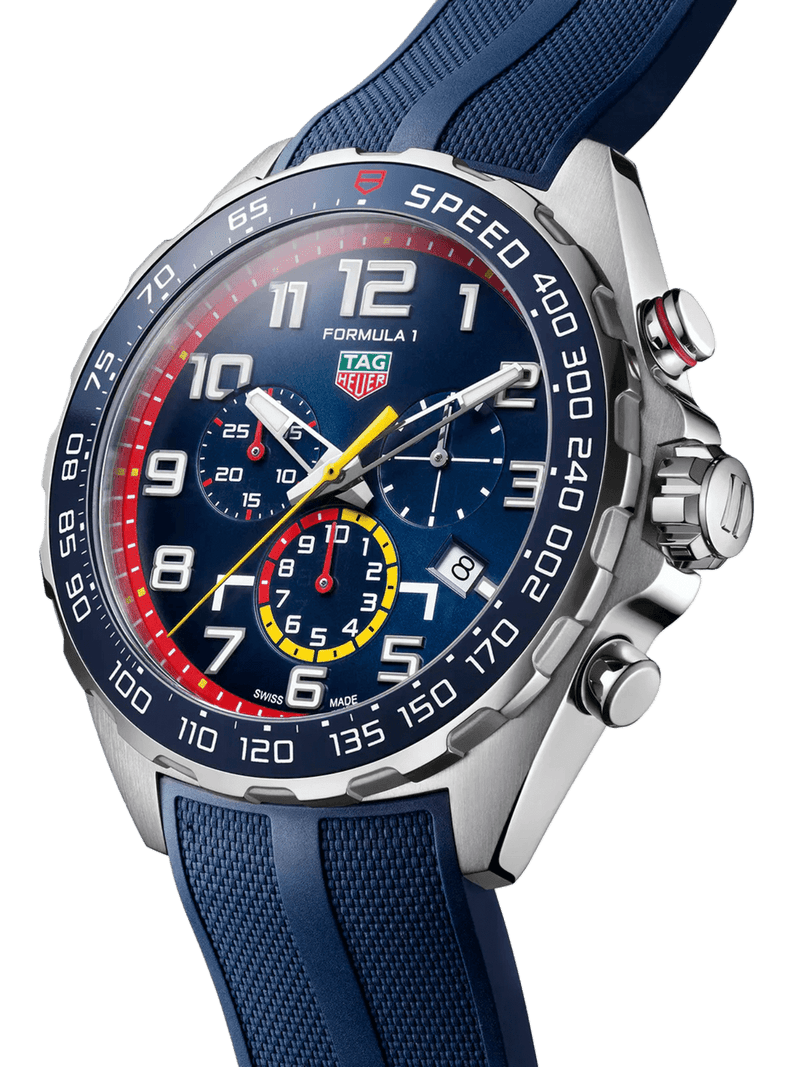 TAG Heuer Formula 1 Chronograph x Red Bull Racing Special Edition Rubber Strap 43mm Men's Watch - Image 3