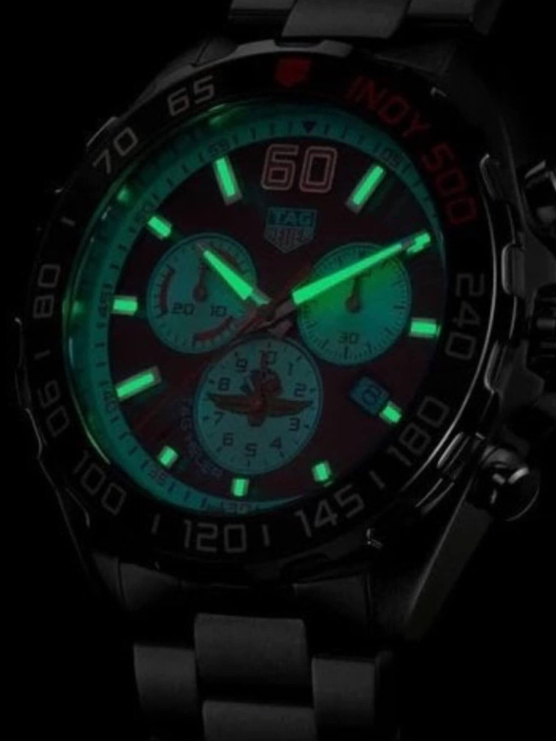 TAG Heuer Formula 1 Indy 500 Special Edition 43mm Men's Watch - Image 5