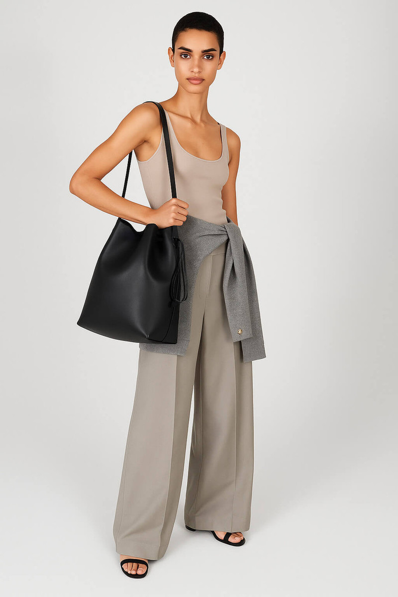 The Row Belvedere Tote Bag in Leather - Image 3