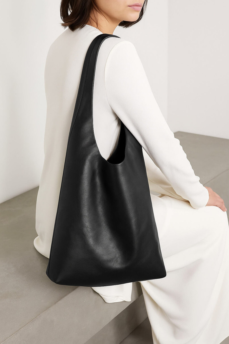 The Row Bindle Three Leather Shoulder Bag - Image 3