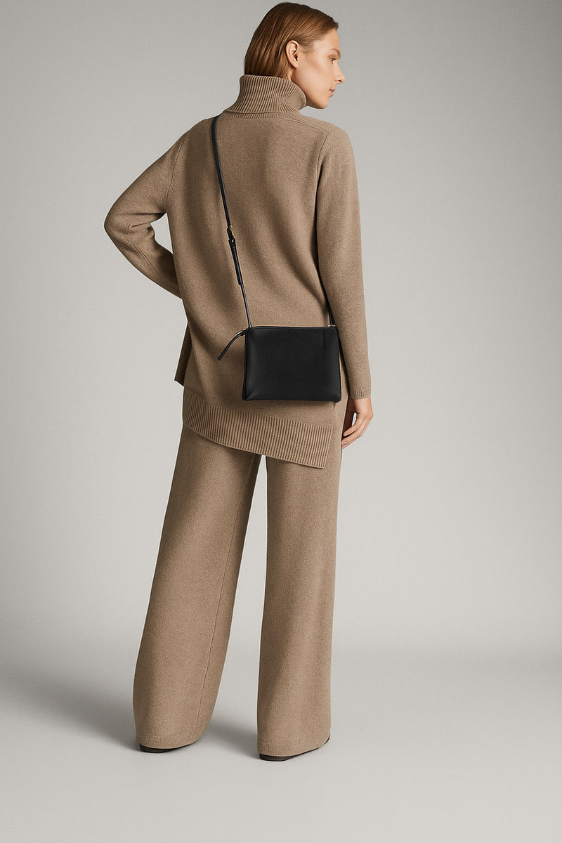 The Row Nu Twin Mini Leather Crossbody Bag - Image 7