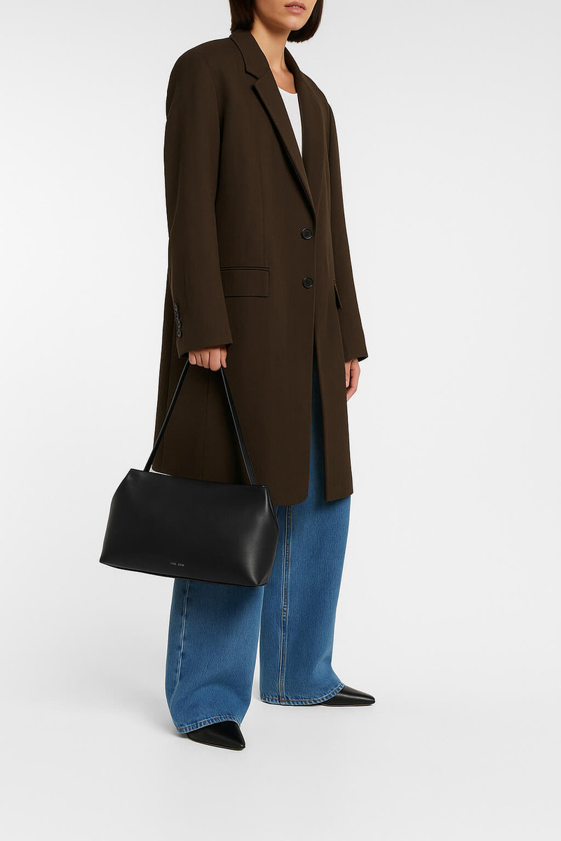 The Row Sienna Leather Tote - Image 3