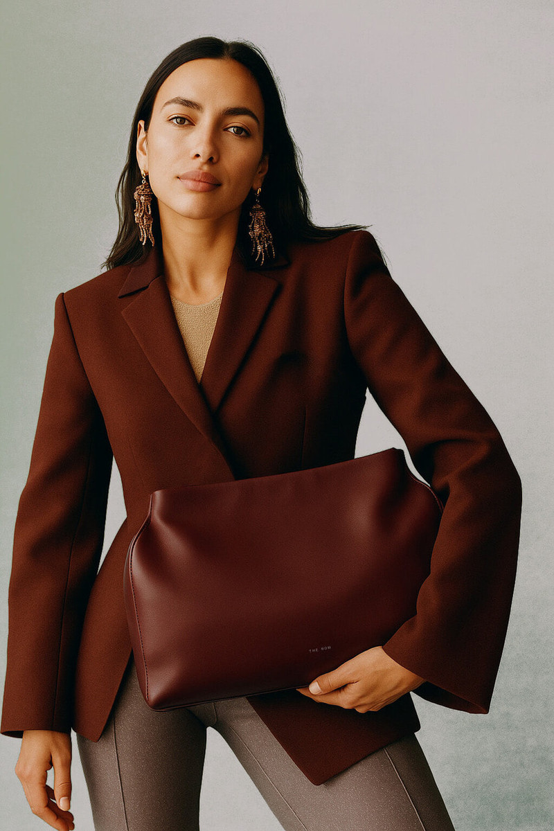 The Row Sienna Leather Tote - Image 9