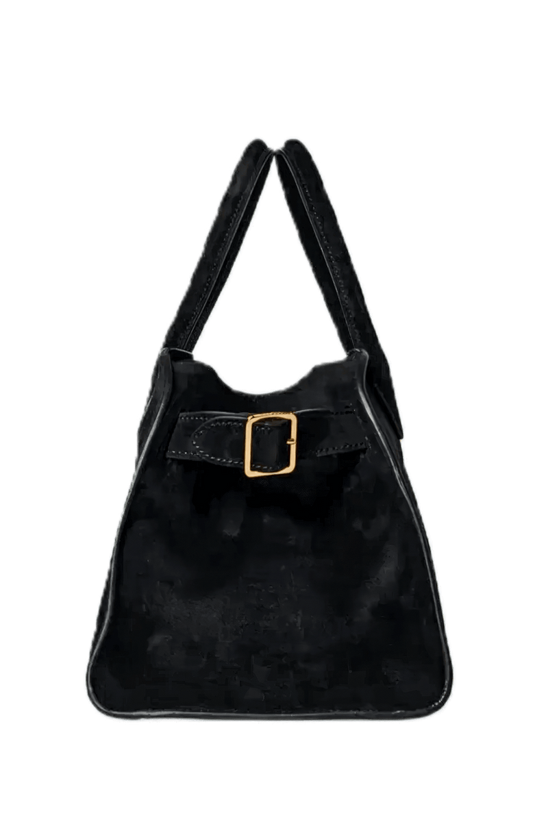 The Row Soft Margaux 10 Bag in Suede - Image 6