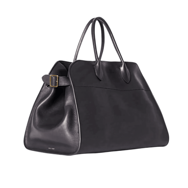 The Row Soft Margaux 17 Bag in Leather - Image 4