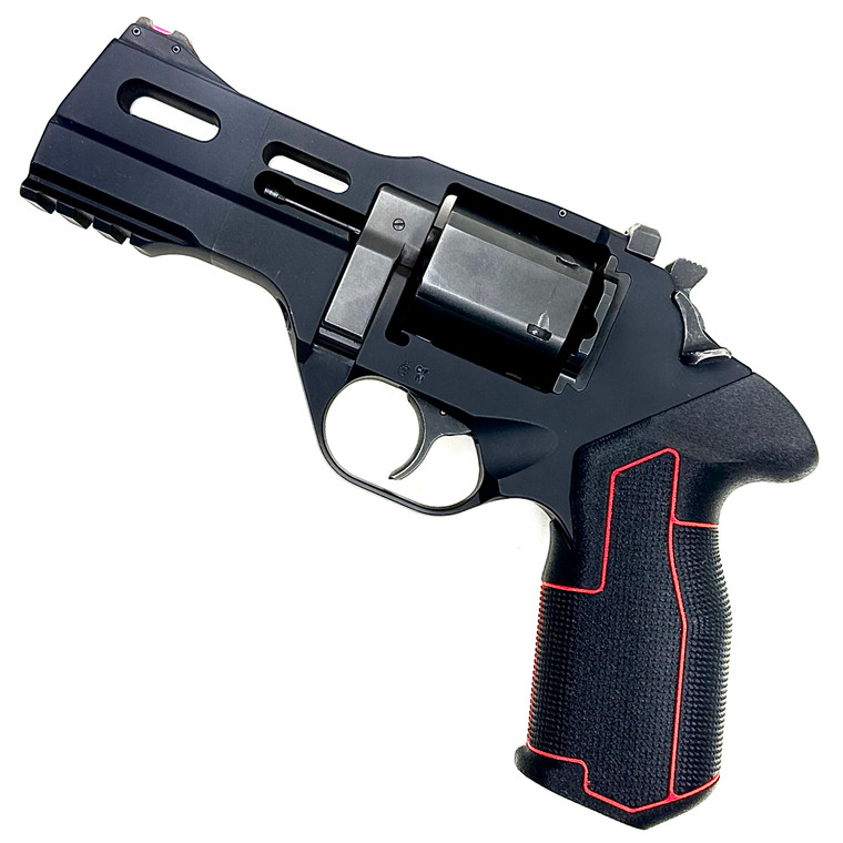 Tactical Grip for Chiappa Rhino in Black and Red