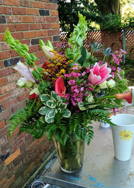 Joyce  from The Bloom Closet Florist in Martinez, GA. 
Back View