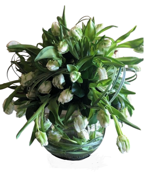 The Bloom Closet's Tulips Centerpiece