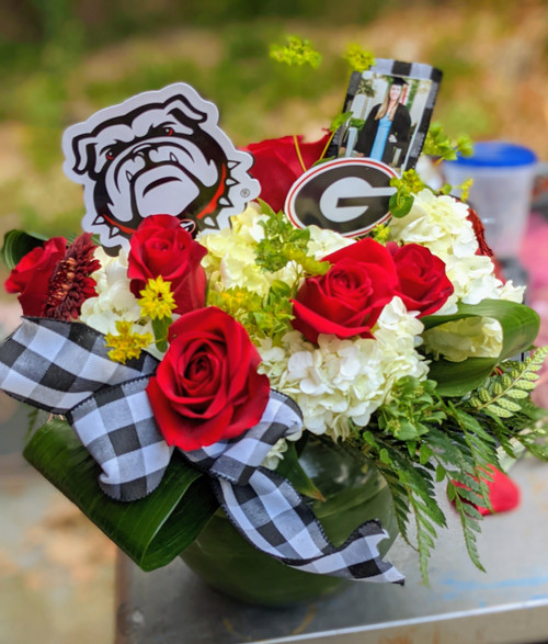 The Bloom Closet's UGA Hydrangea Bowl