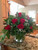 Dozen Roses in Fishbowl Vase