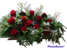 The Bloom Closet's Red Rose  Spray