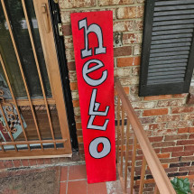 Porch sitter reversible