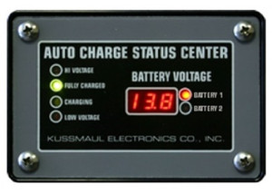 Kussmaul Status Center, Dual Battery Display 091-189-2-12 Kussmaul Status Center, Dual Battery Display 091-189-2-12