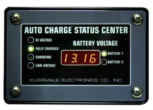 Kussmaul Status Center, Dual Battery Display 091-189-2-12-3.5D Kussmaul Status Center, Dual Battery Display 091-189-2-12-3.5D