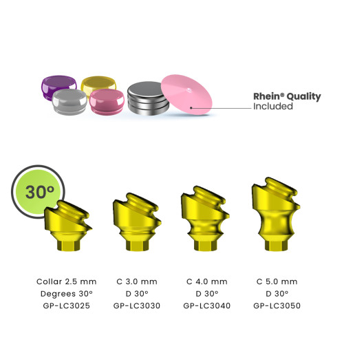 Locator Abutments | 30 Degrees