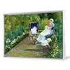 Mary Cassatt,Children in a Garden, The Nurse,large wall art,framed wall art,canvas wall art,large canvas,M4604