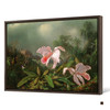 Martin Johnson Heade,Jungle Orchids and Hummingbirds, Painted in 1872,large wall art,framed wall art,canvas wall art,large canvas,M4600