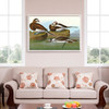 John James Audubon, Long tailed Duck,The Birds of America,canvas print,canvas art,canvas wall art,large wall art,framed wall art,p1888