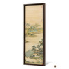 Qiu Ying,Riverside house,Chinese Landscape,Vertical Narrow Art,large wall art,framed wall art,canvas wall art,M699