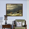 Louis Meijer,Storm in the Strait of Dover,large wall art,framed wall art,canvas wall art,large canvas,M4562