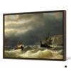 Louis Meijer,Storm in the Strait of Dover,large wall art,framed wall art,canvas wall art,large canvas,M4562