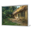 Leon Lhermitte,A Hut in Normandy,large wall art,framed wall art,canvas wall art,large canvas,M4547