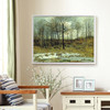 Karl Buchholz,Last Snow at Weimar,large wall art,framed wall art,canvas wall art,large canvas,M4518