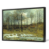 Karl Buchholz,Last Snow at Weimar,large wall art,framed wall art,canvas wall art,large canvas,M4518