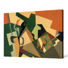 Juan Gris,Glass and Checkerboard, Abstract Wall Art,large wall art,framed wall art,canvas wall art,large canvas,M4496