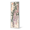 Qi Baishi,Wisteria flower,Chinese painting,Vertical Narrow Art,large wall art,framed wall art,canvas wall art,M683
