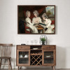 Joshua Raynolds,The Ladies Waldegrave scene,large wall art,framed wall art,canvas wall art,large canvas,M4494