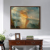 Joseph Mallord William Turner,The Burning of the Houses of Lords and Commons,large wall art,framed wall art,canvas wall,large canvas,M4480