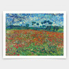 Vincent Van Gogh,Poppy field,art prints,Vintage art,canvas wall art,famous art prints,q1453