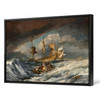 Joseph Mallord William Turner,Boats Carrying Out Anchors to the Dutch Men of War,large wall art,framed wall art,canvas wall art,large,M4471