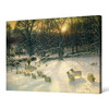 Joseph Farquharson,The Shortening Winters Day is Near a Close,large wall art,framed wall art,canvas wall art,large canvas,M4469