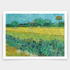 Vincent van Gogh,Field with Irises near Arles,art prints,Vintage art,canvas wall art,famous art prints,q1431
