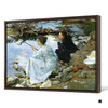 John Singer Sargent,Two Girls Fishing, 1912,large wall art,framed wall art,canvas wall art,large canvas,M4448