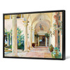 John Singer Sargent,The Loggia, Vizcaya,large wall art,framed wall art,canvas wall art,large canvas,M4446