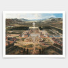 View of the Palace of Versailles around 1667-1668 - Pierre Patel,art prints,Vintage art,canvas wall art,famous art prints,q1417