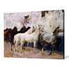 John Singer Sargent,Horses at Palma,large wall art,framed wall art,canvas wall art,large canvas,M4442