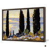 John Singer Sargent,Cypress Trees at San Vigilio,large wall art,framed wall art,canvas wall art,large canvas,M4441