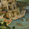 Pieter Bruegel the Elder,The Tower of Babel,art prints,Vintage art,canvas wall art,famous art prints,q1370