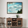 John Constable,Cloud Study, Hampstead, Tree at Right, 1821,large wall art,framed wall art,canvas wall art,large canvas,M4389