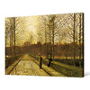 John Atkinson Grimshaw,In the Golden Gloaming,large wall art,framed wall art,canvas wall art,large canvas,M4381