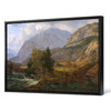 Johan Christian Dahl,View of Fortundalen,large wall art,framed wall art,canvas wall art,large canvas,M4369