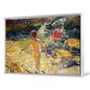 Joaquin Sorolla,The Bath, Javea, 1905,large wall art,framed wall art,canvas wall art,large canvas,M4364