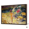 Joaquin Sorolla,The Bath, Javea, 1905,large wall art,framed wall art,canvas wall art,large canvas,M4364