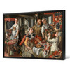 Joachim Beuckelaer,Brothel Scene,large wall art,framed wall art,canvas wall art,large canvas,M4351