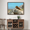 Jean-Leon Gerome,Lion on the Watch, 1885,large wall art,framed wall art,canvas wall art,large canvas,M4344
